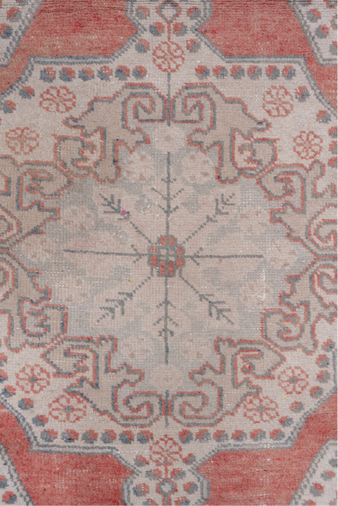 Vintage Oushak Area Rug (4' x 7')